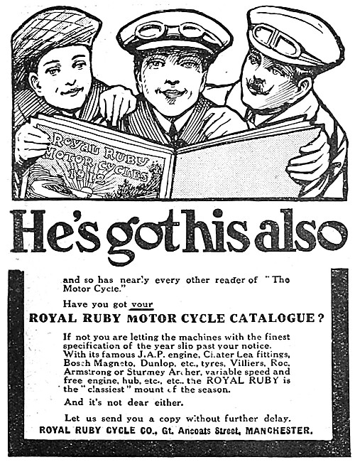 Royal Ruby Motor Cycles                                          