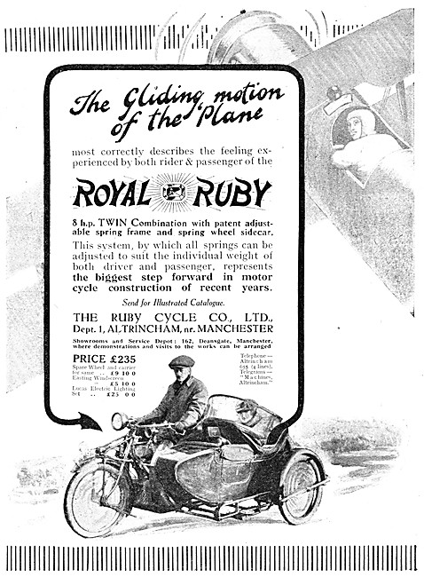 1921 Royal Ruby 3hp Twin Combination                             