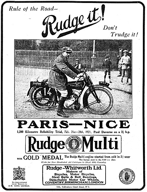 1921 Rudge-Multi                                                 