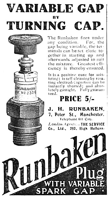 Runbaken Turning Cap Motor Cycle Spark Plugs                     