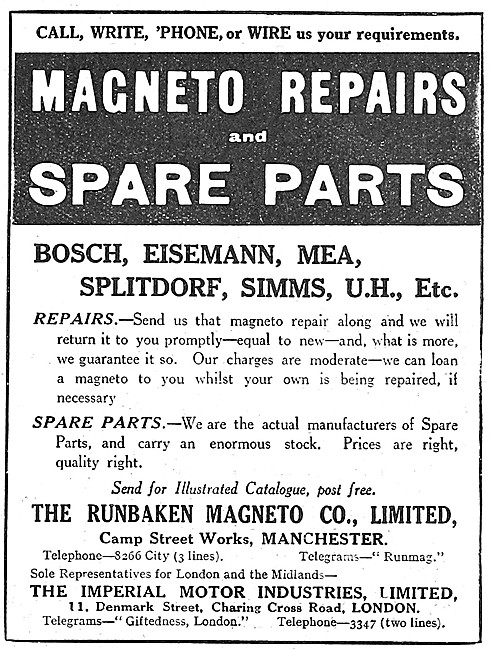 Runbaken Magnetos                                                