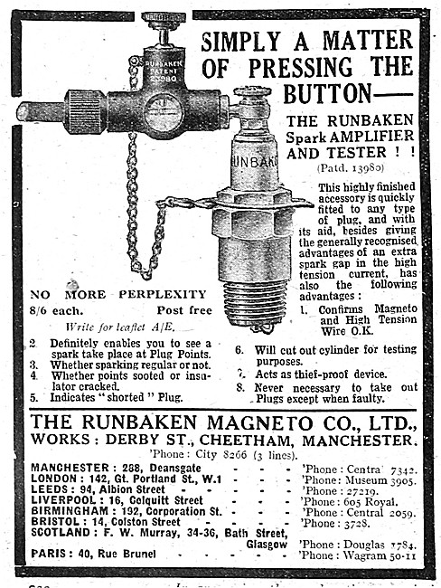 Runbaken Spark Amplifier & Tester                                