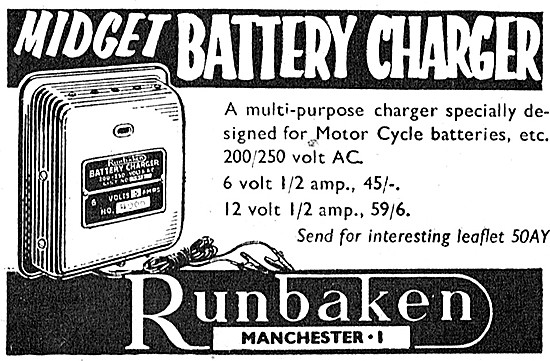 Runbaken Midget Battery Charger                                  