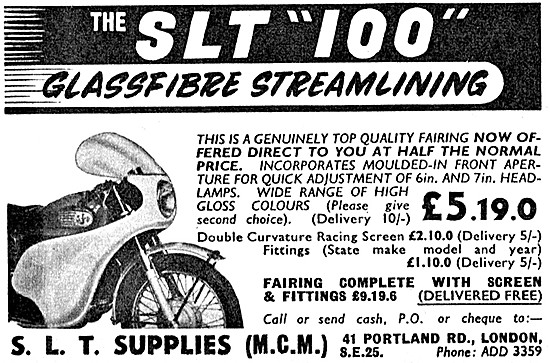 SLT 100 Motor Cycle Fairing                                      