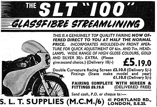 SLT 100 Streamline Fairing                                       