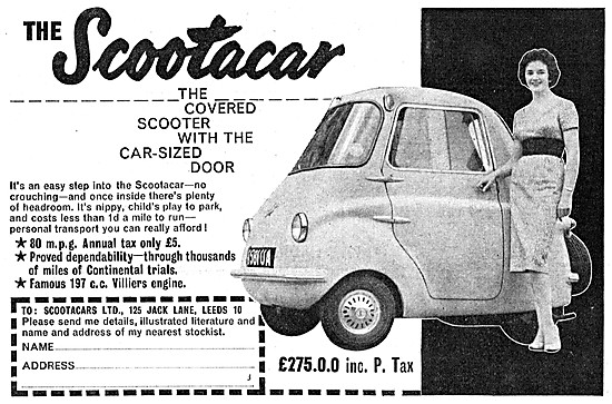 Scootacar THree Wheeler Micro Car 197 cc                         