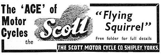 Scott Motorcycles - Scott Flying Squirrel                        