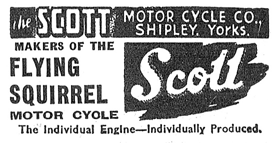 Scott Flying Squirrel - Scott Motor Cycles                       