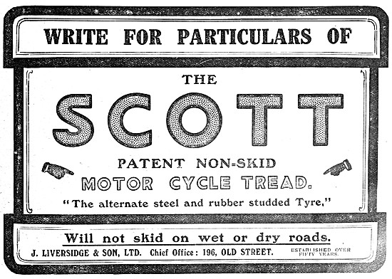 Scott Tyres - Scott Motorcycle Covers & Treads                   