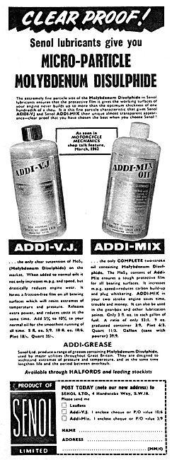 Senol Addi-Mix Two-Stroke Oil                                    
