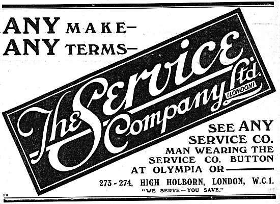 The Service Company Motor Cycle Sales                            