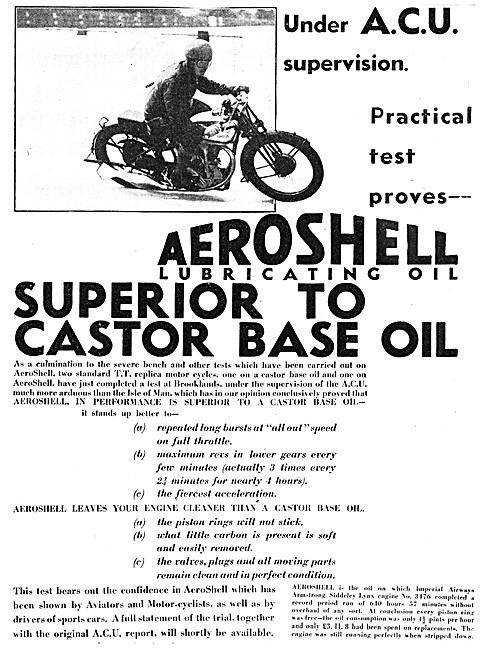 Aeroshell Lubricating Oil - Shell Oil                            