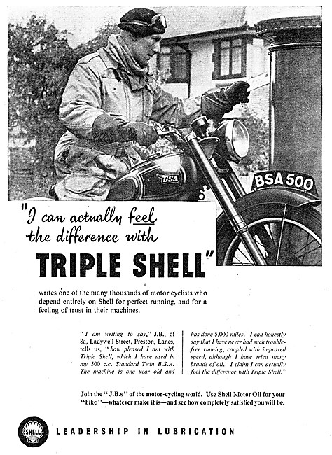 Triple Shell Oil                                                 