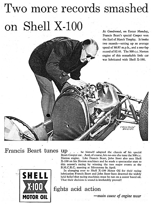 Shell X-100 Motor Oil                                            
