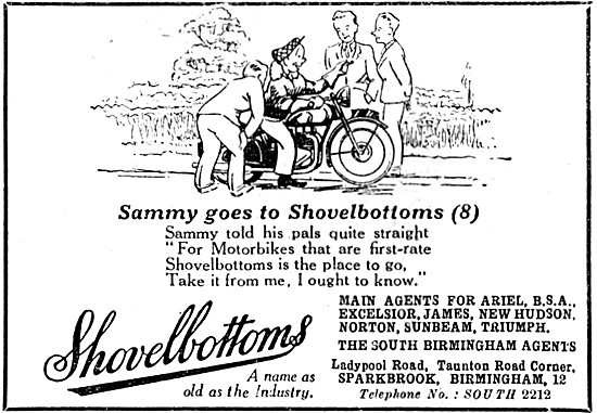 Shovelbottoms Motorcycle Sales                                   