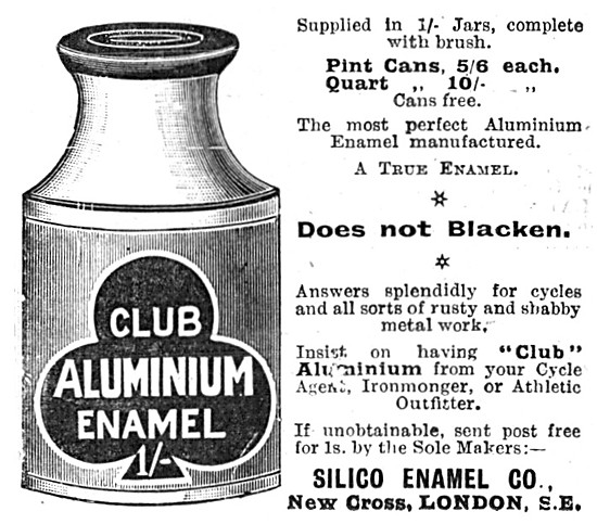 Silico Club Aluminium Enamel Paints 1904                         