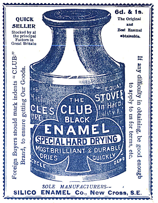 Silico Club Enamel Paints                                        