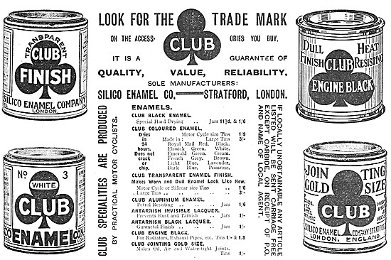 Silico Club Enamel Paints & Finishes                             