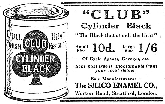 Silico Club Cylinder Black Paint                                 