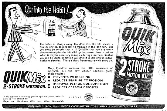 Silver Knight QuikMix 2 Stroke Oil                               