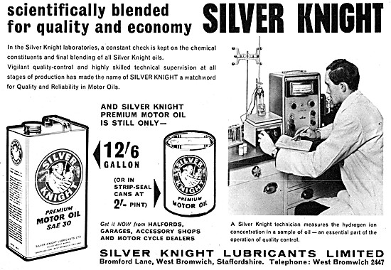 Silver Knight Premium SAE 30 Motor Oil                           