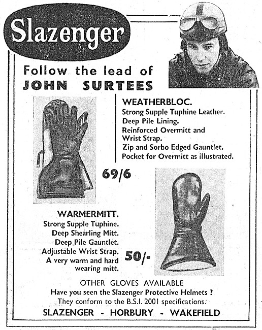 Slazenger Motor Cycle Gloves & Gauntlets                         