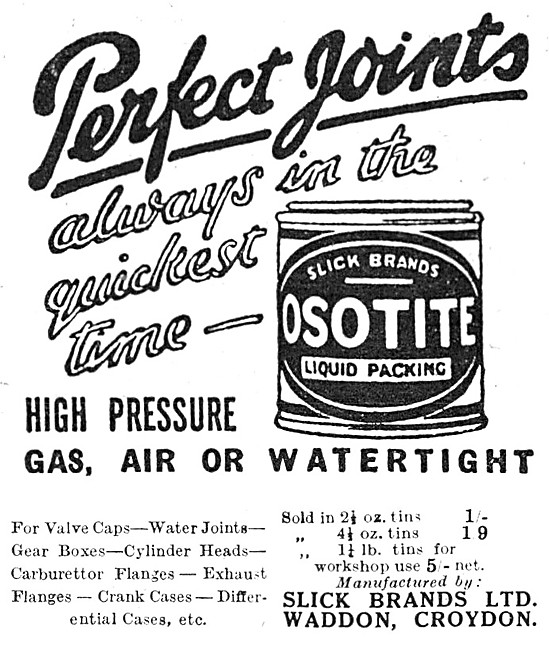 Slick Osotite Liquid Packing                                     