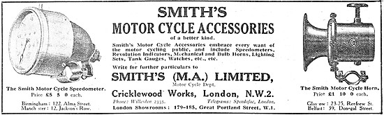 Smiths Motor Cycle Instruments & Electrical Accessories          