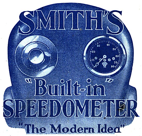 Smiths Built-In Speedometer - Smiths Tank Mounted Speedometer    