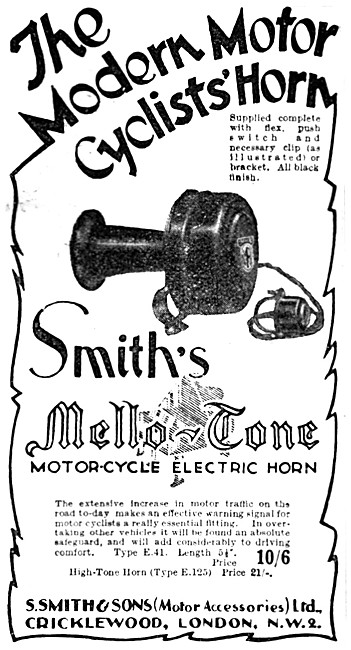 Smiths Mello-Tone Electric Horn                                  