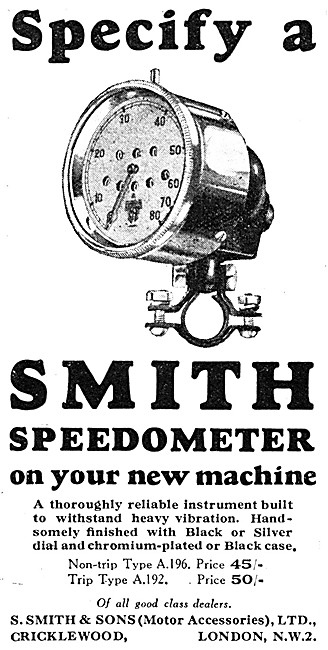 Smiths Speedometers                                              