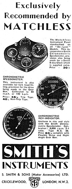 Smiths Motor Cycle Instruments                                   