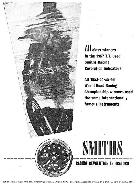Smiths Racing Revolution Indicator 1957 Pattern                  