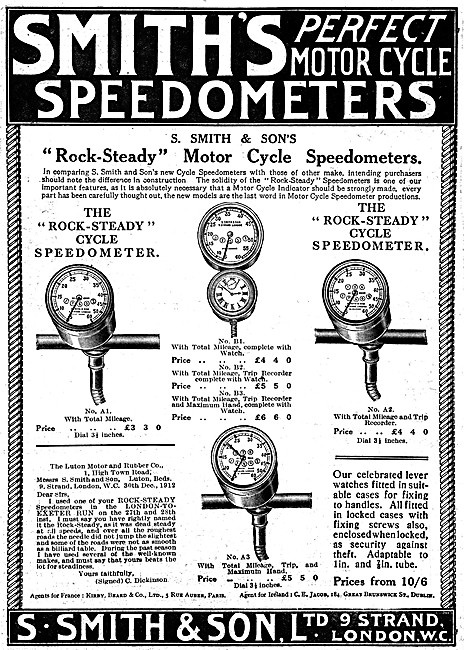 Smiths Instruments - Smiths Speedometers                         