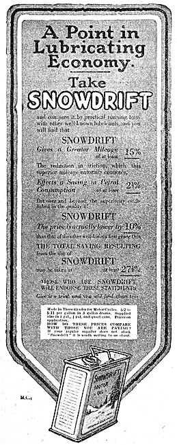 Snowdrift Oil & Lubricants                                       