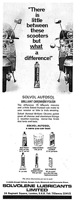 Solvol Lubricants & Maintenance Products                         