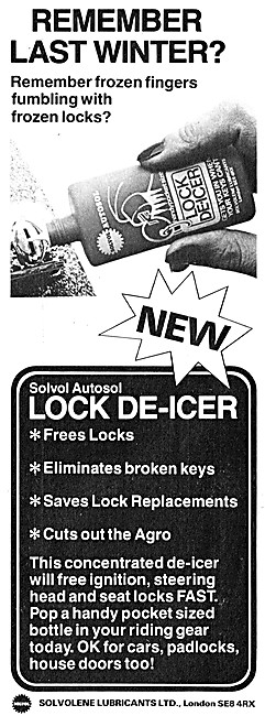 Solvol Autosol Lock De-Icer                                      