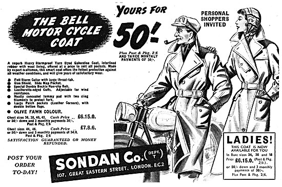 Sondan Bell Motorcycle Coat                                      
