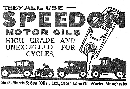 Speedon Motor Oils                                               