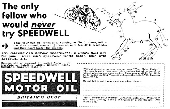 Speedwell Motor Oil                                              