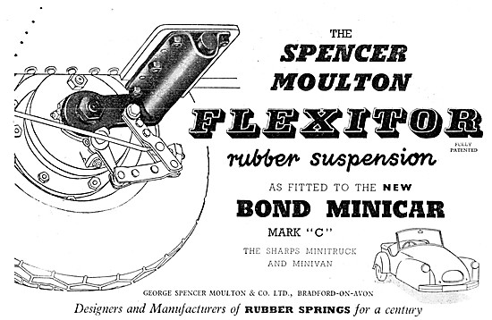 Spencer Moulton Flexitor Rubber Suspension                       
