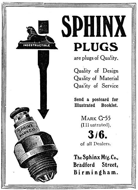 Sphinx Spark Plugs                                               