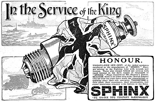 Sphinx Spark Plugs                                               