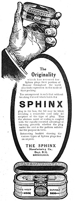 Sphinx Spark Plugs                                               