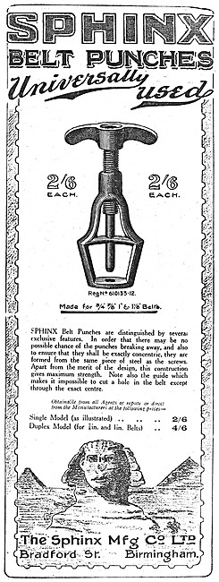 Sphinx Belt Punch Tool - Sphinx Belt                             