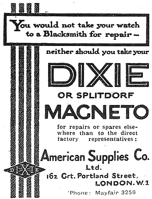 Dixie Splitdorf Magneto                                          