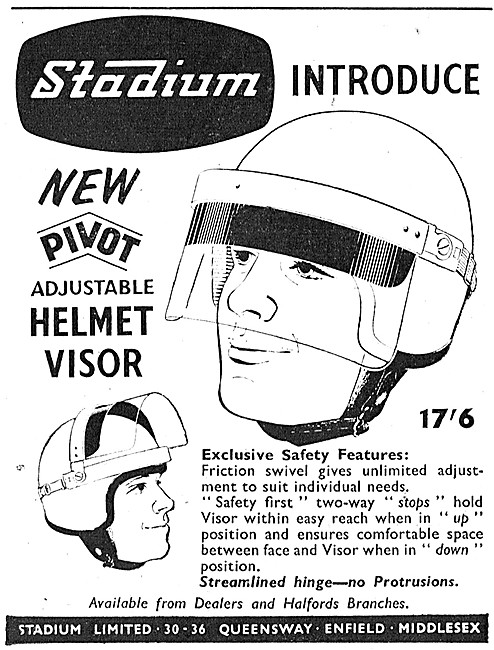 Stadium Helmet Visors                                            
