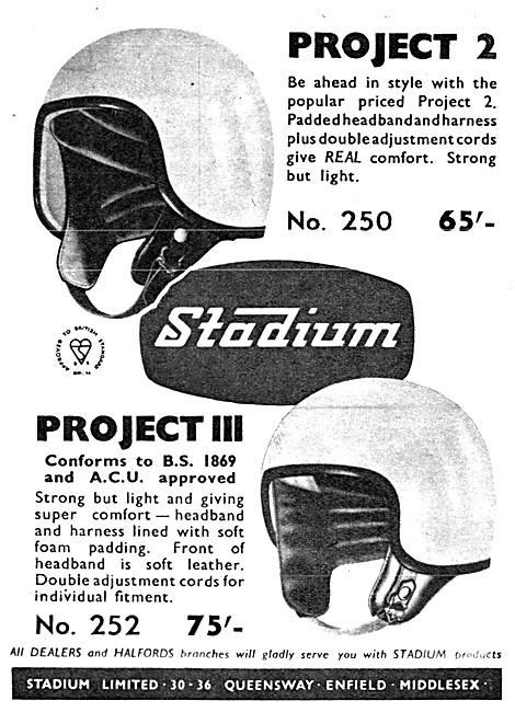 Stadium Project 2 Crash Helmets                                  