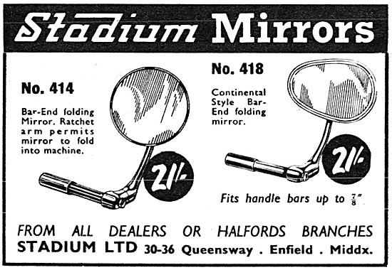 Stadium No 414 Handlebar Mirrors                                 