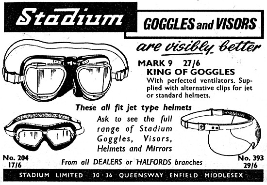 Stadium Goggles & Visors                                         